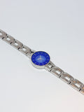 Blue Dial Fossil Ladies Watch | Tiny Luxury Fossil Watch for Women - Vintage Radar