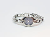 Navy Blue Dial Fossil Watch for Ladies | Silver-tone Fossil Quartz Watch - Vintage Radar