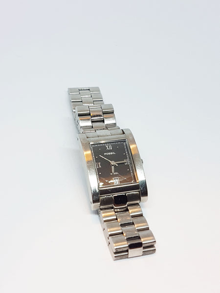 Silver-tone Fossil Solid Stainless Steel Watch | Fossil Watches WR100 ...