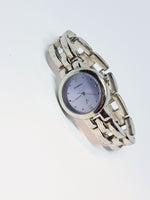 Purple Dial Silver-tone Fossil Watch | Nordstrom by Fossil Ladies Watch - Vintage Radar
