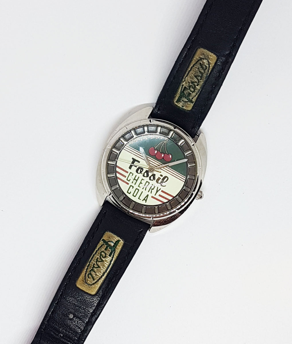 RARE Fossil Cherry Cola Watch Vintage | Fossil Road Trip Collection ...