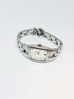 Stainless Steel Fossil Quartz Watch | Minimalist Silver-tone Fossil Watch - Vintage Radar