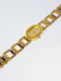 Luxury Gold-tone Fossil Ladies Watch | Elegant Occasion Wear Watch - Vintage Radar