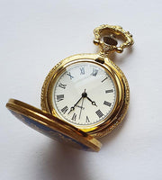 Art Nouveau Dragon Vintage Pocket Watch | يمكن نقشها