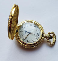 Art Nouveau Vintage Pocket Watch | يمكن نقشها