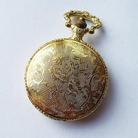 Art Nouveau Vintage Pocket reloj | Se puede grabar
