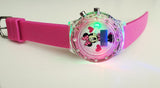 Rose Minnie Mouse Lumière LED numérique montre | Millésime des années 90 Disney montre