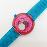 2015 Flik Flak ZFCSP029 Teal Green Pink Watch For Boys and Girls
