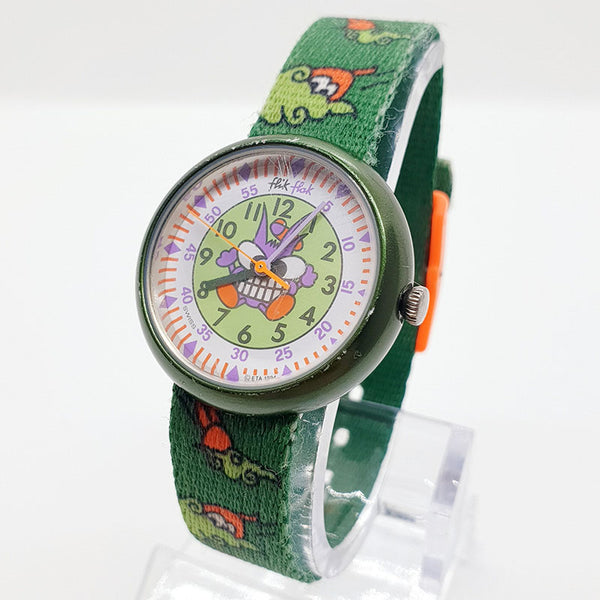 1994 personaje de monstruos vintage Flik Flak reloj para niños | Relojes de los 90