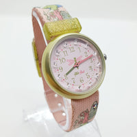 2006 Dragonfly Fairy Pink Flik Flak Uhr Für Mädchen und Frauen Vintage