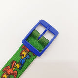 Loros verdes de 1997 Flik Flak por Swatch reloj para niños y adultos