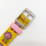 2000 gelbe rosa und lila Sonnenblume Flik Flak Blumen Uhr für Sie