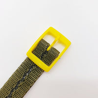 1988 selten Flik Flak durch Swatch Grüne Armee Uhr | 80er Jahre Swatch Uhren
