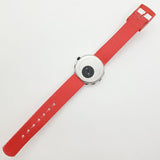 ETA 2002 Red Floral Flik Flak by Swatch Watch for Women and Her