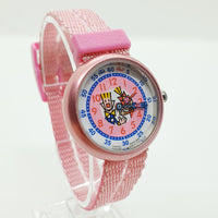1996 rosa Flik Flak reloj para chicas | Relojes del año de nacimiento de 1996