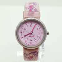 2004 rosa Flik Flak reloj para niñas y mujeres | Lindas chicas de moda reloj
