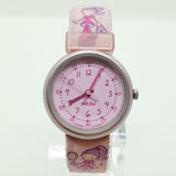 2004 Pink Flik Flak Uhr Für Mädchen und Frauen | Süße Mode Mädchen Uhr