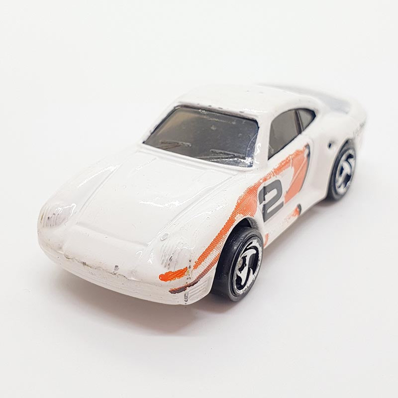 Vintage 1987 White Porsche 959 Hot Wheels Car Porsche Toy Car