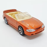 Vintage 1996 Orange Mustang GT Hot Wheels Coche | Coche de juguete Ford