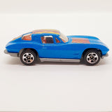 Vintage 1979 Blue Split Window '63 Corvette Hot Wheels Car | Corvette Toy Car