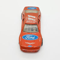 خمر 1992 Red Ford Thunderbird Hot Wheels سيارة | سيارة لعبة فورد تي بيرد