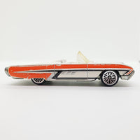 خمر 1963 وايت فورد ثندربيرد Hot Wheels سيارة | سيارة فورد