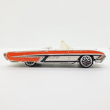 Vintage 1963 White Ford Thunderbird Hot Wheels Coche | Coche de juguete Ford