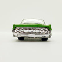 Vintage 1999 Green 64 'Lincoln Continental Hot Wheels Coche | Coche de juguete de Lincoln