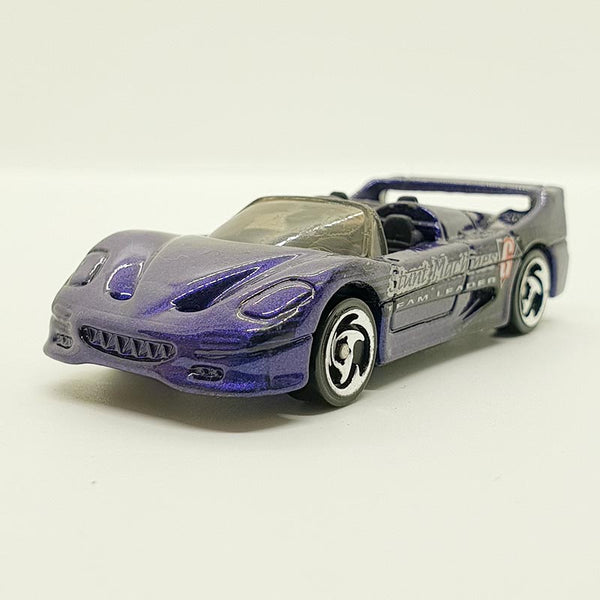 Vintage 1996 Blue Ferrari F50 Hot Wheels Coche | Coche de juguete Ferrari