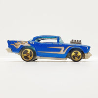Vintage 1976 Blue 57 'Chevy Hot Wheels Auto | Seltenes Vintage -Spielzeugauto