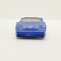 Vintage 1997 Blue Lamborghini Countach Hot Wheels Coche | Coche de juguete de Lamborghini