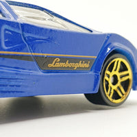 Vintage 1997 Blue Lamborghini Countach Hot Wheels Coche | Coche de juguete de Lamborghini