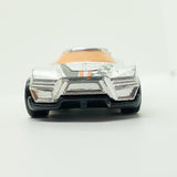 Vintage 2013 Silver Chicane Hot Wheels Car |  Exotic Toy Cars