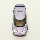 Vintage 1993 Vector violet "Avtech" WX-3 Hot Wheels Voiture | Voiture de jouets exotique