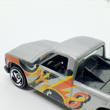 Vintage 1995 Gray Chevy 1500 Hot Wheels Voiture | Voiture de jouets Chevy