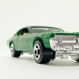 Vintage 2001 Green 66 'Cougar Hot Wheels Auto | Selten Hot Wheels Autos