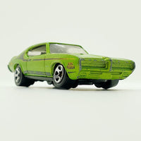 Vintage 1986 Green 69 'Pontiac GTO Hot Wheels Macchina | Rare auto esotiche