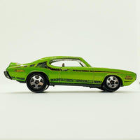 Vintage 1986 Green 69' Pontiac GTO Hot Wheels Car | Rare Exotic Cars