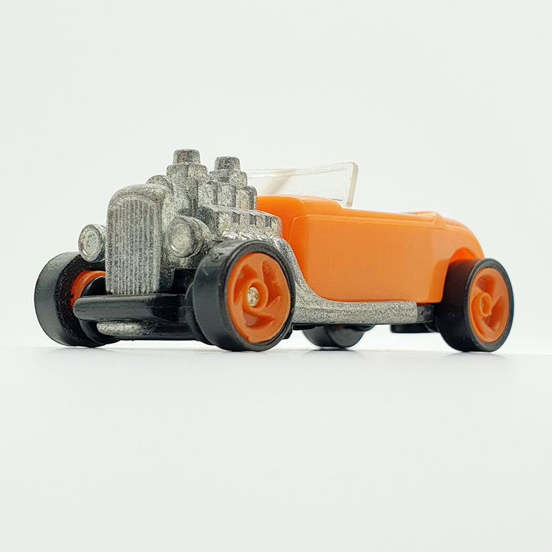 Vintage 1993 Orange 32' Ford Roadster Hot Rod Hot Wheels Car