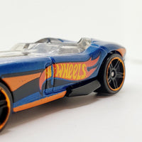 Vintage 2013 Blue Rrroadster Hot Wheels Car | Cool Toy Car