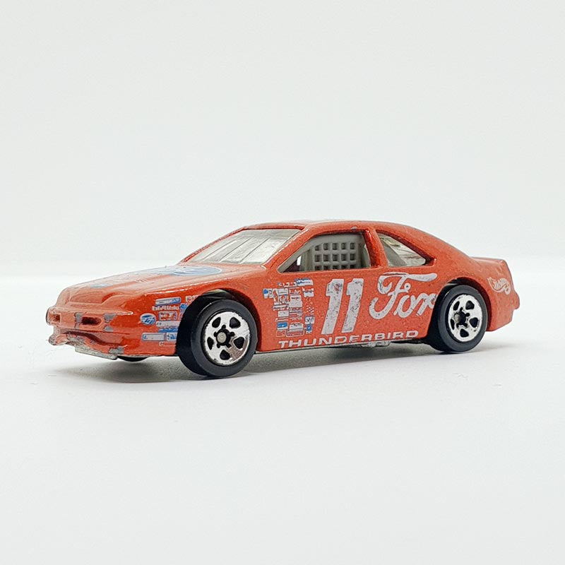 Vintage 1992 Red Ford Thunderbird Hot Wheels Car | Cool Ford Race