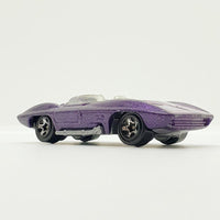 خمر 2002 Purple Corvette Stingray Hot Wheels سيارة | سيارة كورفيت خمر