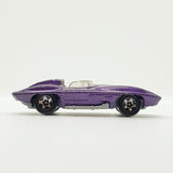 Vintage 2002 Purple Corvette Stingray Hot Wheels Macchina | Auto Corvette vintage