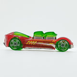 Vintage 2004 Red Röntgenbauer Was 4-2 Hot Wheels Auto | Futuristisches Spielzeugauto