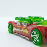 Rayas X rojos vintage 2004 lo que 4-2 Hot Wheels Coche | Coche de juguete futurista