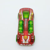 Vintage 2004 Red X-Raycers ما 4-2 Hot Wheels سيارة | سيارة لعبة مستقبلية