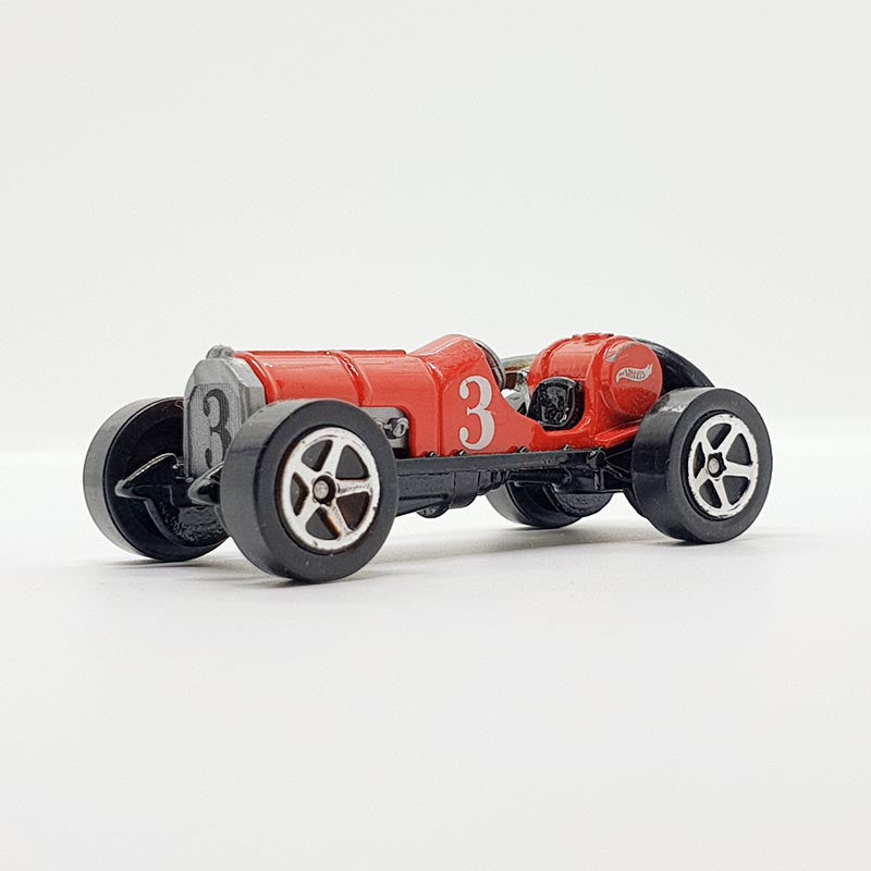 Vintage 2009 Red Old #3 Hot Wheels Car | Vintage Classic Car