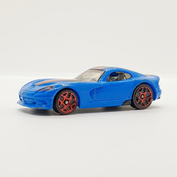 Vintage 2012 Blue Dodge Viper Hot Wheels Car | Dodge Toy Car