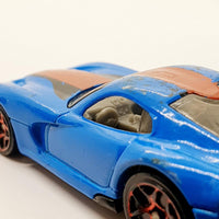 Vintage 2012 Blue Dodge Viper Hot Wheels Coche | Dodge Toy Car