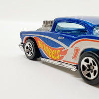 خمر 1976 الأزرق '57 تشيفي Hot Wheels سيارة | سيارة نادرة